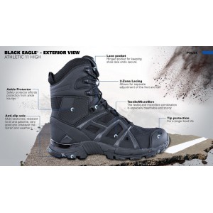 Ботинки HAIX Black Eagle Athletic 11 High | цвет Black | (300006)